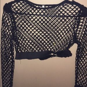 Fishnet long sleeved